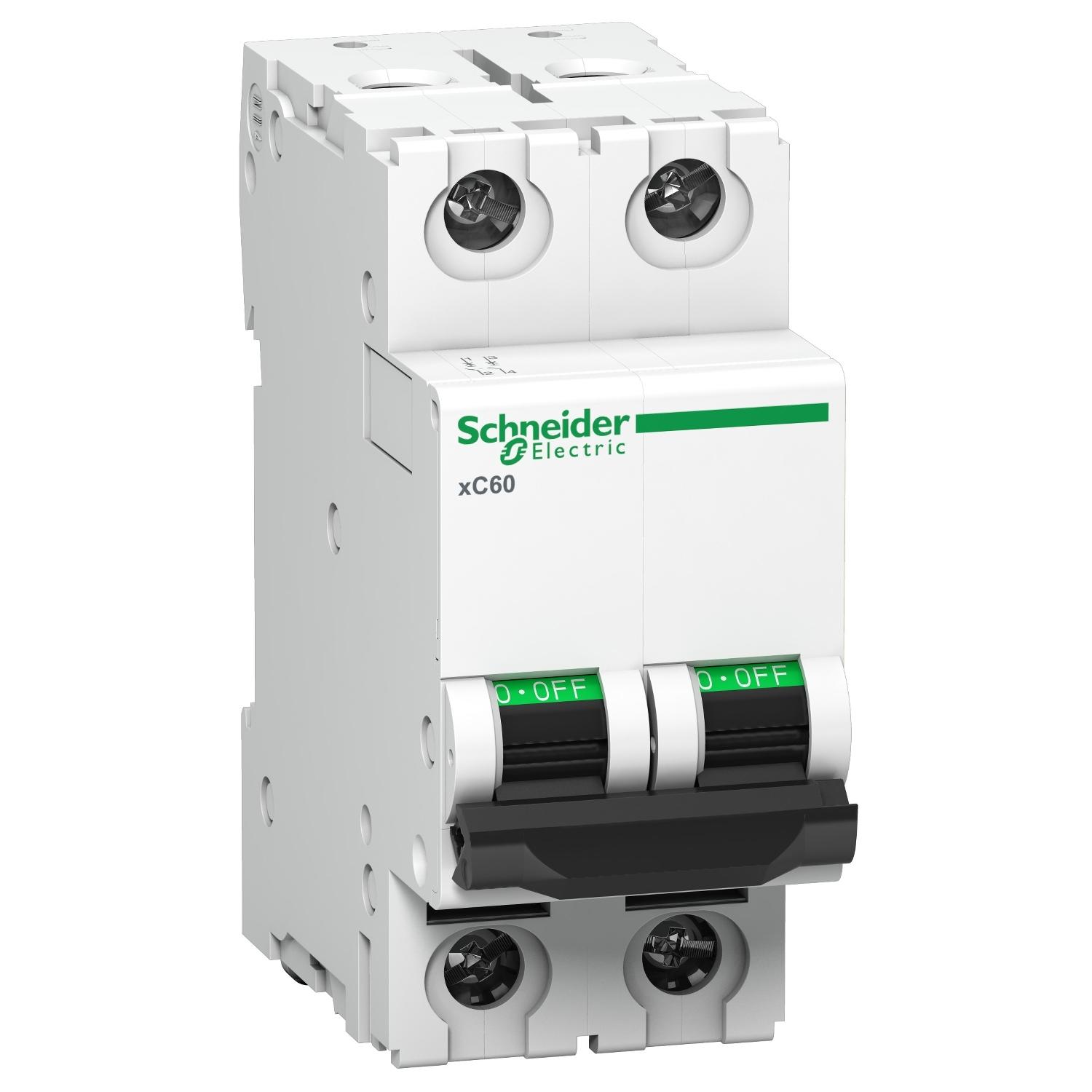 Acti9 xC60 2P D 25A MCB IS/IEC 60947-2