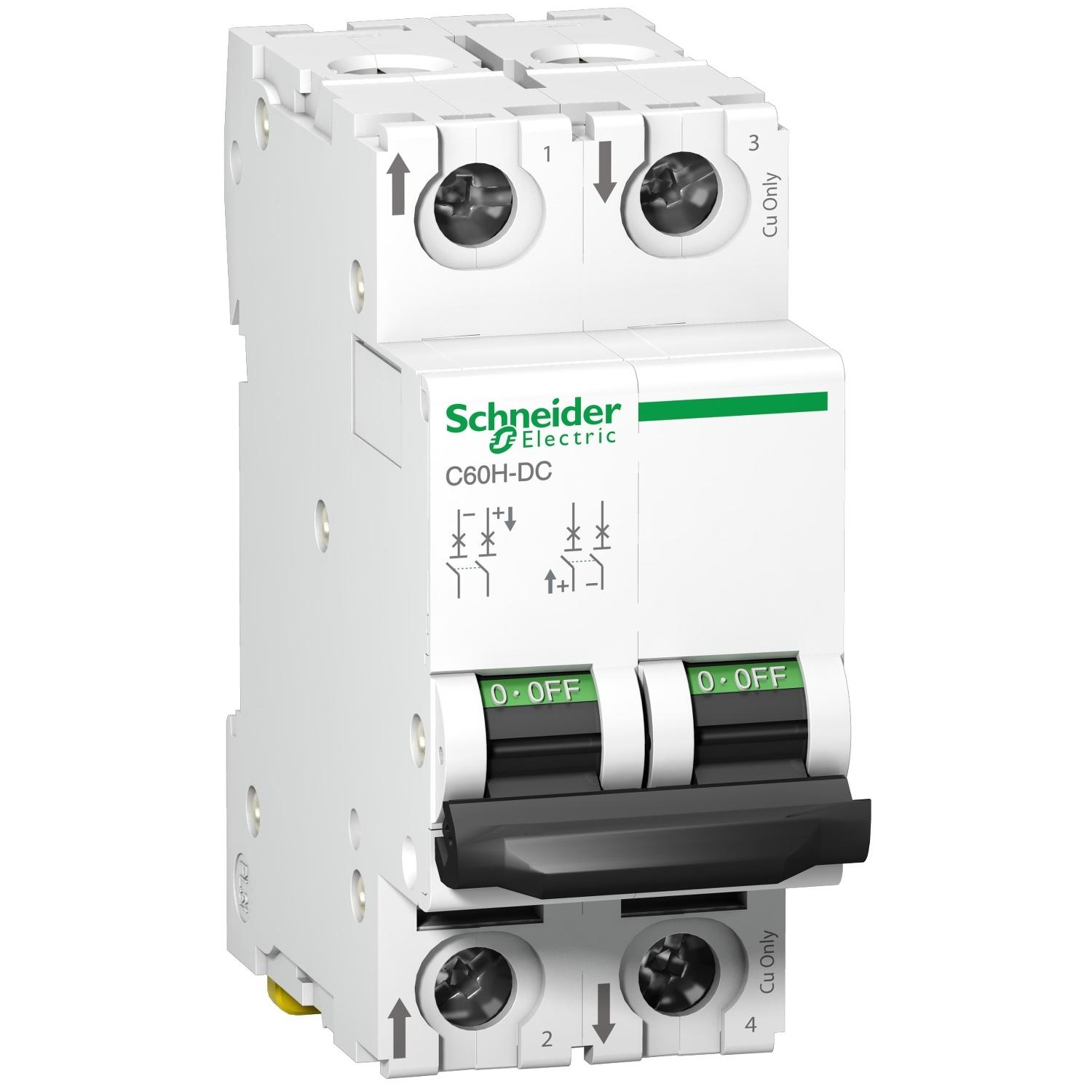 CIRCUIT BREAKER C60H-DC 500VDC 50A 2P C