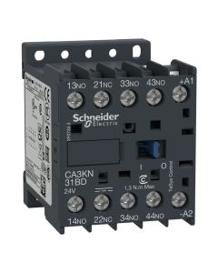 K CONTROL RELAY 3NO 1NC 24VDC COIL