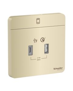 21W Type A+C, Pd+Qc3.0 Usb Charger, Wg