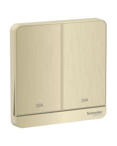 Avataron-20A 2G Double Pole Switch With Led, Gh