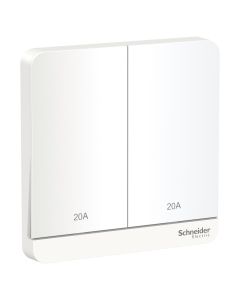Avataron-20A 2G Double Pole Switch With Led, We
