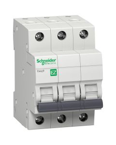 Easy9 MCB 3P 10A C 10000A 415V