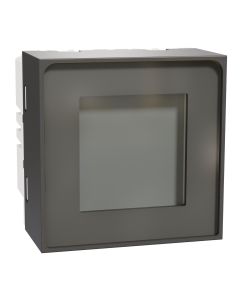 Air Quality Indicator, Miluz Zeta, 2 Module, Warm Grey