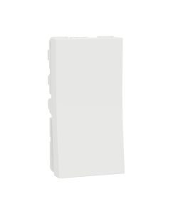 Switch, Miluz Zeta, 16A, 1 Way, 1 Module, White