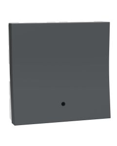 Switch, Miluz Zeta, 20A, 2 Pole, 2 Module, With Indicator, Anthracite
