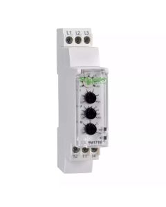 modular measurement and control relays, Harmony Relay, 3 phase supply, adjustable 0.1...10s, 183...528V AC, 1C O