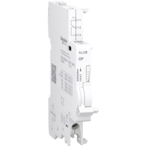 Acti9 A9A iOF bottom wiring 0.1-6A aux