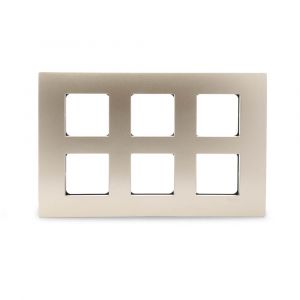 Opale - 12 Module Grid and Cover Plate