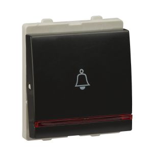 6A 1-way switch , 2 Module , with Indicator