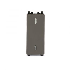 ZENcelo India - 16AX/20A 2 Way Full Flat Switch - Dark Grey