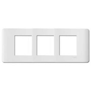 ZENcelo India - 6 Module Grid and Cover frame - White
