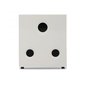 ZENcelo India - 25A 3 Pin Socket with Shutter - White