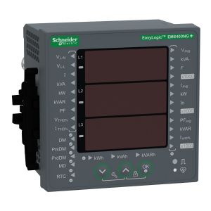 EM6400NG+ Conzerv Power and Energy meter - instantaneous, pulse output, THD, Class 0.5S