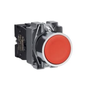 Push button red 1 NC