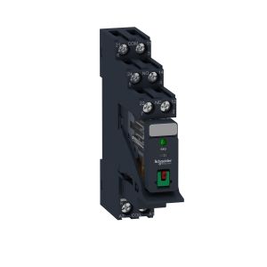 Zelio Relay,Zelio RXG Relay with LTB + LED and Socket2C/O 5A 230VACwith varistor