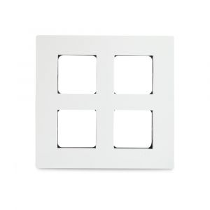 Opale - 8 Module Grid and Cover Plate - Square