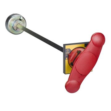 FRONT ROTARY HANDLE INS 320 TO 630 RED H