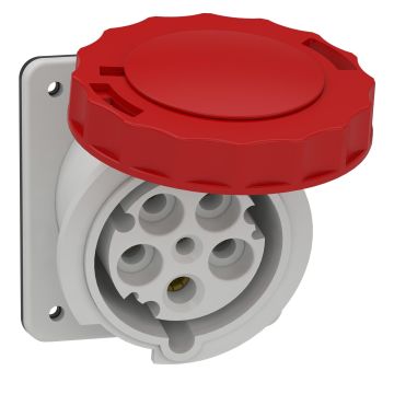 SOCLE PRISE ENC. INC. 63A 3PNT 380-415V