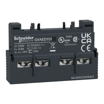 N/O FAULT CONTACT N/O INST FOR GV3P/L