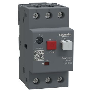 EasyPactTVS MPCB Overload Protection range of 0.40-0.63A