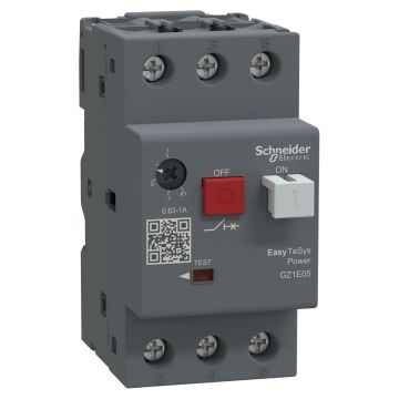 EasyPactTVS MPCB Overload Protection range of 0.63-1A