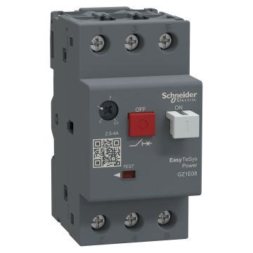 EasyPactTVS MPCB Overload Protection range of 2.5-4A