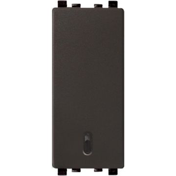 ZENcelo India - 6A 2 Way Full Flat Switch - Dark Grey