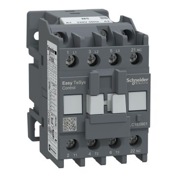 3P CONTACTOR TESYS E 1NC 4KW 400V AC3 22