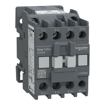 3P CONTACTOR TESYS E 1NC 11KW 400V AC3 2