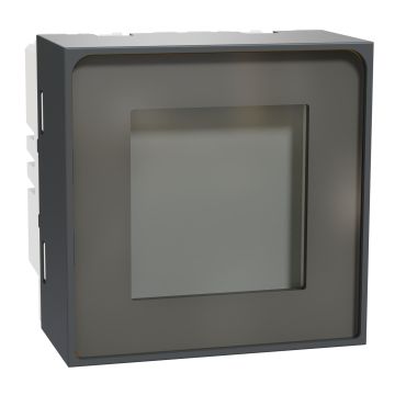 Air Quality Indicator, Miluz Zeta, 2 Module, Anthracite