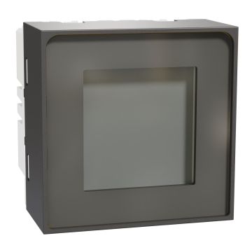 Air Quality Indicator, Miluz Zeta, 2 Module, Warm Grey