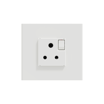 Switched Socket -White