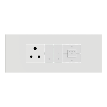 Smart Switch With Fan Regulator - White