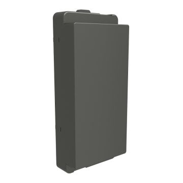 Blank plate off unit ,painted grey