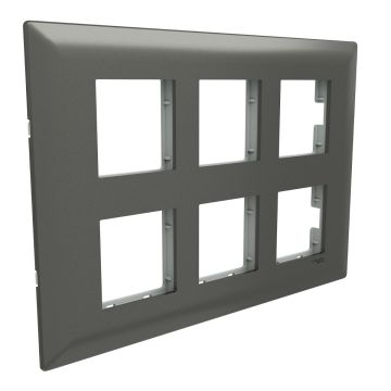 12M grid and 12M cover frame , painted grey