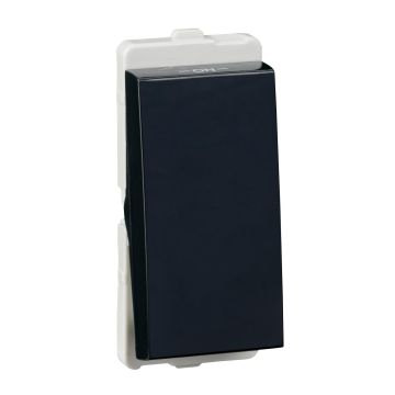 10A 1 way 1 Module Switch - Pebble Grey