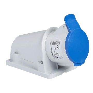 WALL SOCKET PK PRATIKA SCREW 32A IP44 22