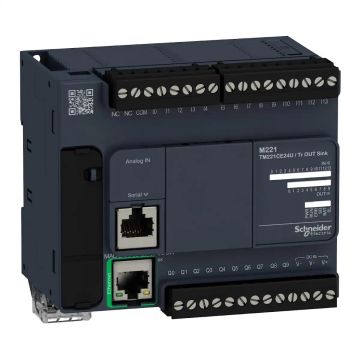 CONTROLLER M221-24IO TR.NPN ETHERNET