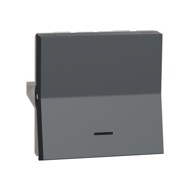 Unica Pure-32A Dp Switch With Indicator, Grey