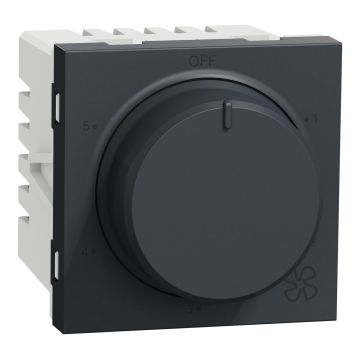 Unica Pure-5 Steps 360 Deg Fan Regulator, 2M, Grey