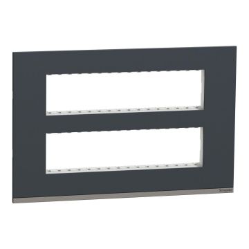 Unica Pure-16M Plastic Surround & Gridplate, Gy