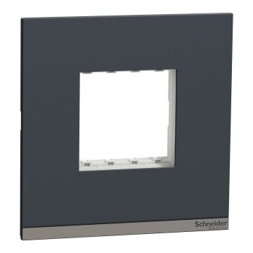 Unica Pure-2M Plastic Surround & Gridplate, Gy