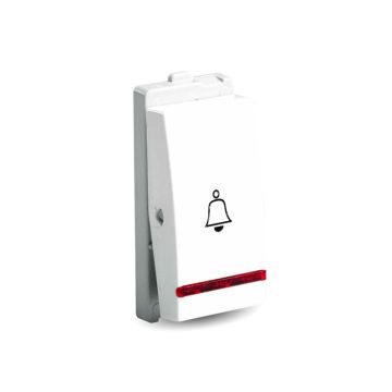 Opale-6A Bell Push Switch, With Indicator