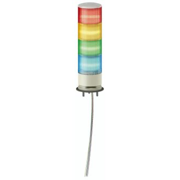 Tower Light - RAGB - 24V - LED - W.Buzzer - Base mounting