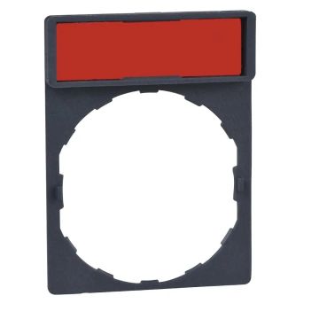 Legend holder plast 8x27 mark OFF/ON