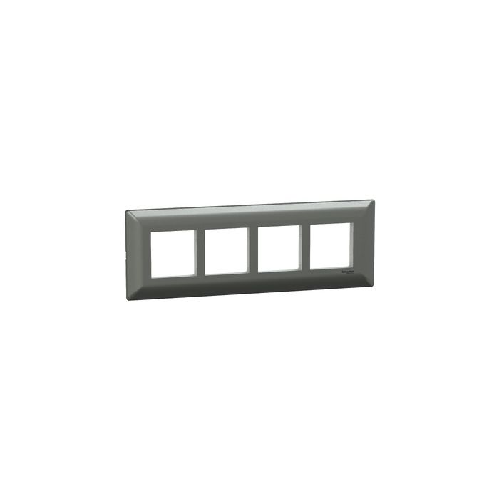8M grid and 8M cover frame - linear, Painted grey main product photo