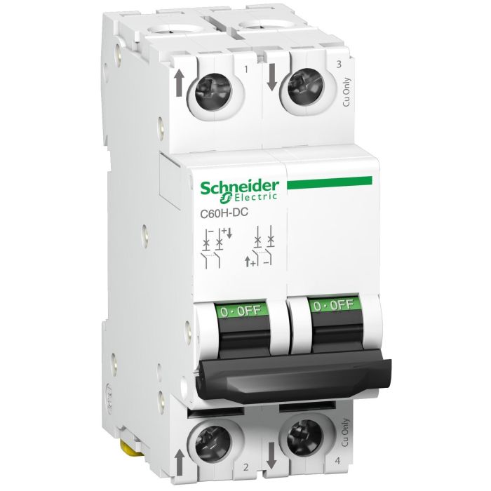 CIRCUIT BREAKER C60H-DC 500VDC 50A 2P C