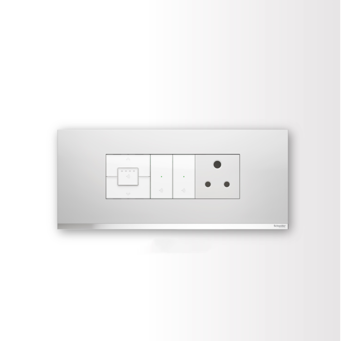 Switch With Fan Regulator - White main product photo