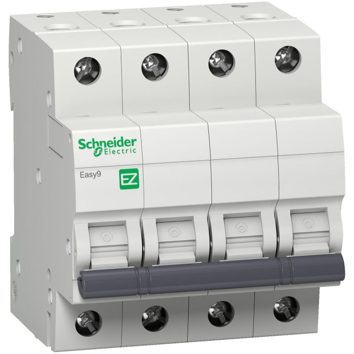 Easy9 MCB 4P 20A C 6000A 415V main product photo
